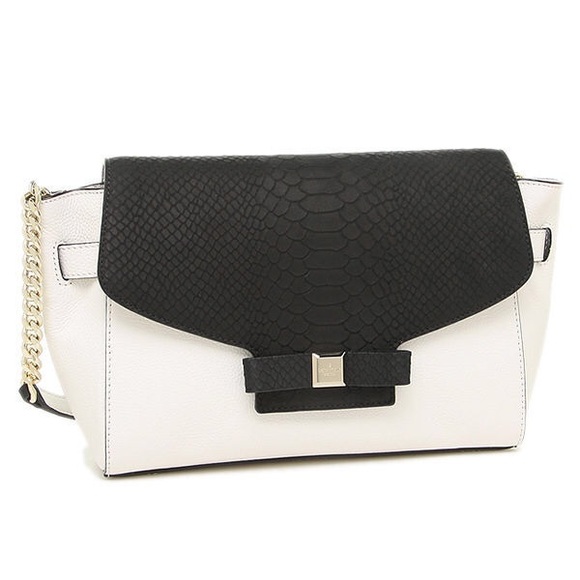Kate spade black & white bag purse handbag - Picture 2 of 6